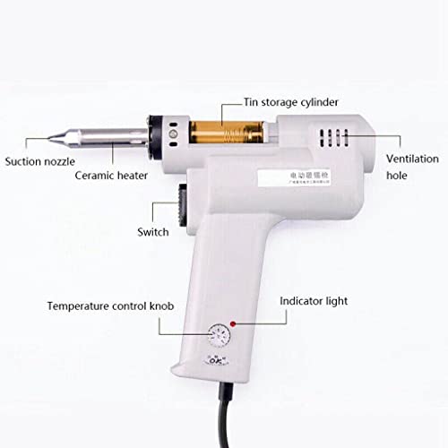 110V S-993A Electric Vacuum Desoldering Pump 100W Solder Sucker Gun Suction Tin Gun #TOP3