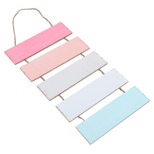 ARTIBETTER 1set Hanging Chalkboard Sign Rustic Message Boards for Home Weddings Bars and Restaurants Double-Sided Easy to Use Break-Resistant Decor