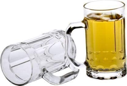 Farielyn-X Italian Premium Classic Beer Mugs, 400 ML, Crystal Clear, Beer Glass, Perfect for Gift Set of (p .Beer mag, 6) 1