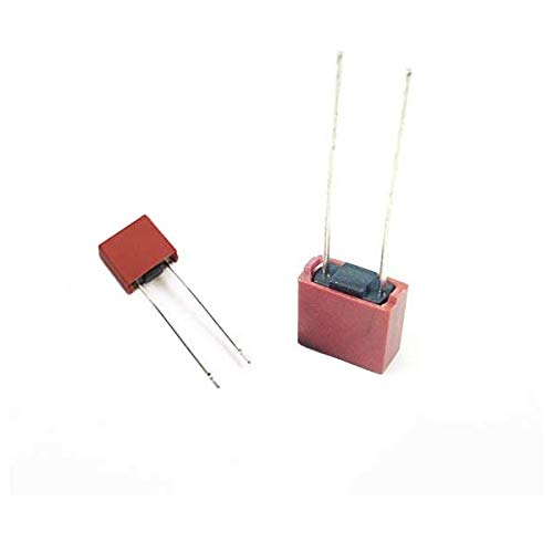 CentIoT - Solid State Square Body 250V - Slow Blow Miniature Fuse - for 392 Series LCD TV Power Board (2A)
