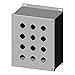 Saginaw Enclosures, SCE-12PBH, Push Button Enclosures, 12H x 10W x 6D, Nema 4,12,13, Metal, (12) 30.5mm Holes