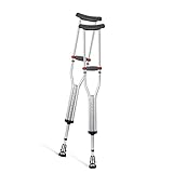 uso de muletas para adultos ● Tubo de aleación de aluminio engrosado, resistente y duradero, ligero y portátil, con excelente durabilidad y estabilidad.