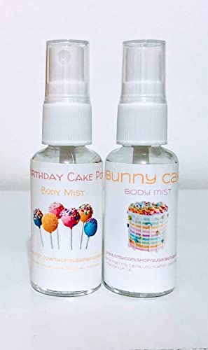 Body Mist ~ Black Raspberry Vanilla - Pumpkin Spice - Birthday Cake Pops - Peach Cobbler + More! ~ Perfume Spray 1Oz Bottle ~ Fall Scents #TOP17