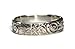Salish Sea Inspirations 925 Sterling Silver Floral Pattern Band (Rose and Daisy)