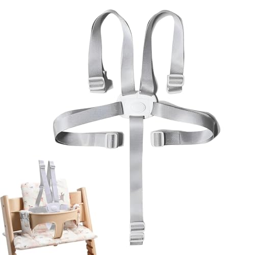 5 Punkt Gurt Sicherheitsgurt Kinderschutzgurt,Ersatz-Sicherheitsgurte,Verstellbare Wandelbare Baby Sicherheitsgurt,für Hochstuhl,Kinderwagen,Buggy,Kinderwagen