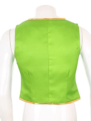 Mens Halloween Magician Waistcoat V Neck Double-Breasted Adult Twisted Wonderland Cosplay Vests4