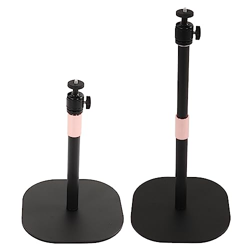 Image of Rotatable Camera Stabilizer Kit, Telescopic Floor Stand with 1 /4in Screw for Cameras Phones Projectors, 360 Adjustable Alloy Steel Bracket for Home Cinema Business (Large Stabilizer 5KG Capacity)