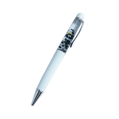 Image of Black Eyes Fun Pens Cute Floater Floating Liquid Writing Journaling Office Pen Unique Present Gifts