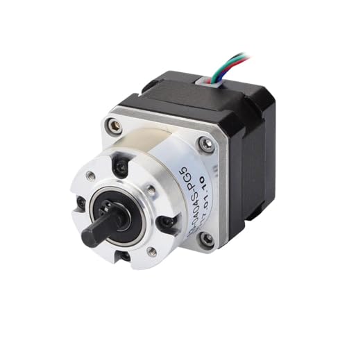 Motorreductor Nema 17 5:1 ideal para mejorar tu impresora 3D casera