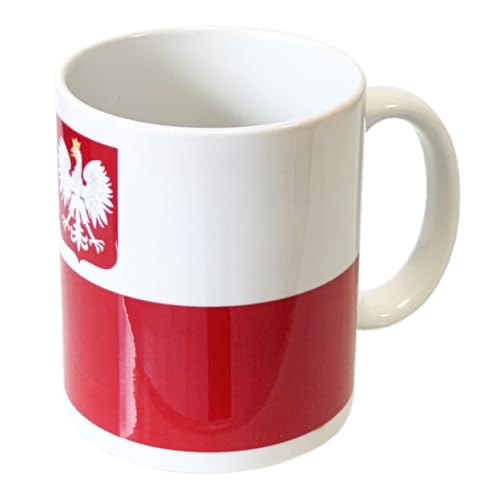Cbkreation Mug en céramique Drapeau Pologne