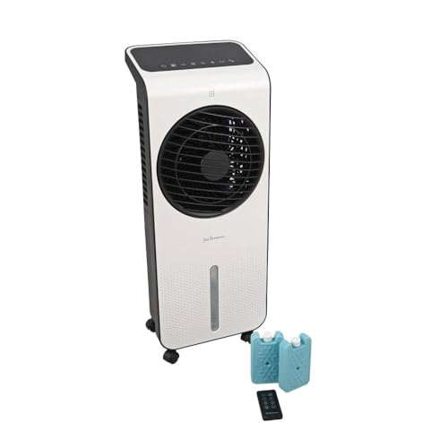 JSH 4-IN-1 Air Cooler with 4.5 Litre Capacity | 24 Fan Speeds with Quiet DC Motor | 3 Wind Modes, 360 Degree Rotating Wind Guider | Whole Room Cooling 720m³ with Remote Control | 12 Hour Sleep Timer