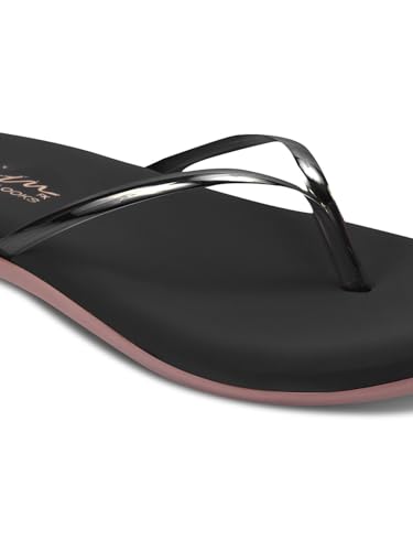 Image of JM LOOKS Women's Flats| Fashion Thong Style Slip-On Flats | Comfortable Casual Sandals