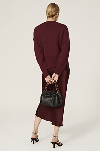 Image of Rent The Runway Pre-Loved Red V-neck Sweater