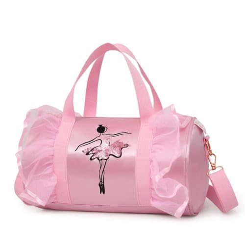 Princess Latin Dance, borsa a tracolla per bambini, colore: rosa