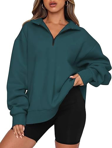 Trendy Loose fit Sweatshirt for Womens Winter wear Zipper Fleece Hoodie-image-39