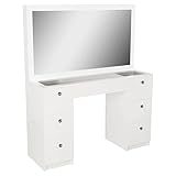 Boahaus Venus Modern White Vanity Table, for Bedroom