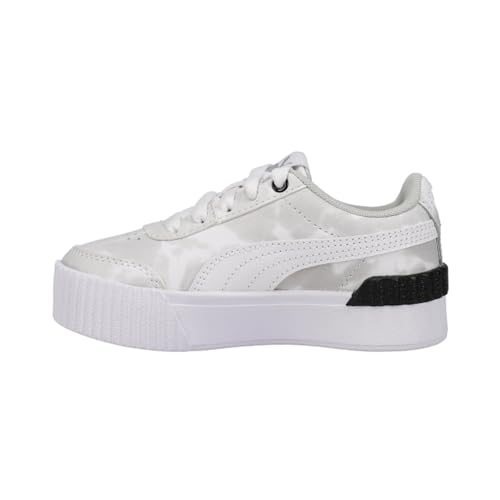 PUMA Toddler Girls Carina Lift Summer Graphic Platform Sneakers Shoes Casual - White - Size 1 M3