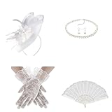 Avec une grande attention portée aux détails, ces chapeaux à voile de style vintage disposent de pinces de fixation renforcées et respirantes pour une intégration sans couture avec les coiffures de toutes les textures