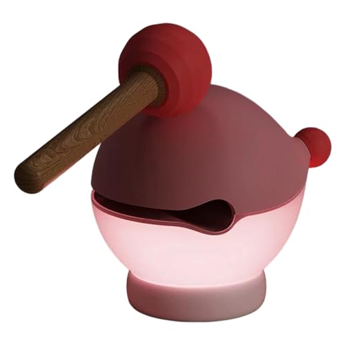 Lámpara de mesa de noche táctil portátil de ABS miniatura 3
