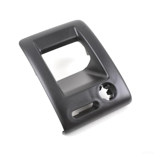 GLFLOW Black Plastic Rear Seat Back Storage Panel Cover for Passat B6