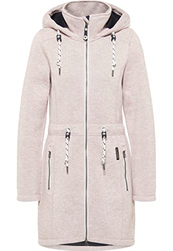 Schmuddelwedda Strickfleecemantel Damen 34319327 Puderrosa Melange, XL Puderrosa Melange Cover