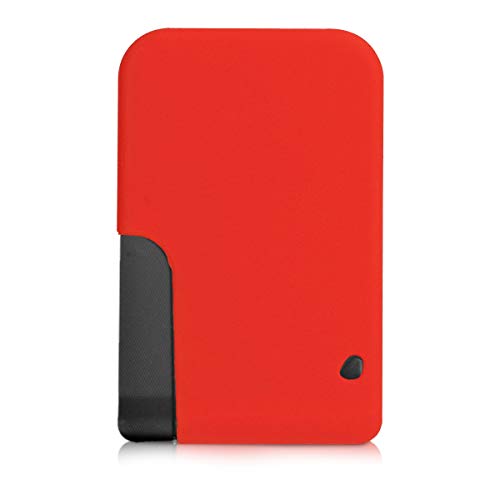 Renault 3-knops Keyless Go autosleutel hoesje in rood - Afbeelding 4