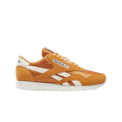 Image of Reebok Men's Classic Nylon Sneaker, Sunbaked Clay /Sunbaked Clay /Vintage Chalk, 5