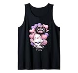 Whimsical Halloween Kawaii Ghost Pumpkins Bats