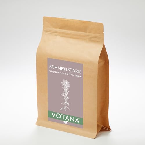 VOTANA SEHNENSTARK- Kräuter für Pferde mit Sehnenschaden in Premiumqualität und zur Unterstützung der Sehnen und Bänder auf natürliche Weise(500g)