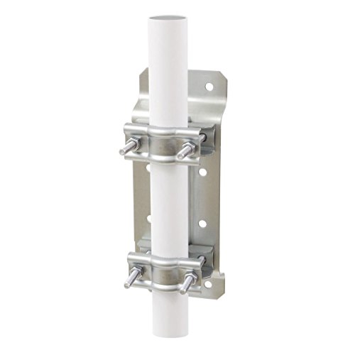 Fixation caravane Erard 800880 en zinc blanc pour support d'antenne