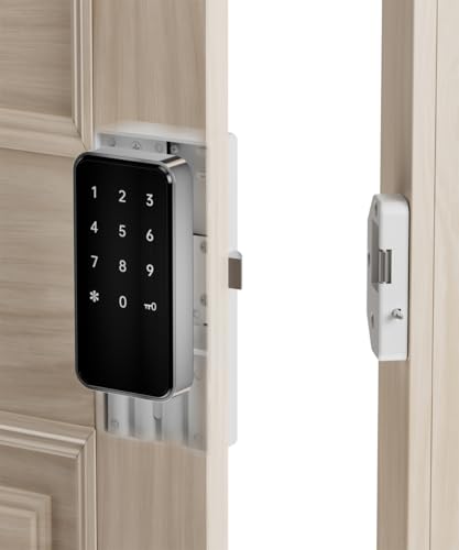 RFID Lock – Digital Keyless Cabinet Locks with Password & Card Access, Dual & Single Unlock Modes, Public/Private Use, Touch Keypad for Gym Lockers, Drawers, Office Cabinets