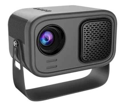 Mini projecteur Salange P28A avec WiFi extérieur et synchronisation iOS Android pour ciné maison