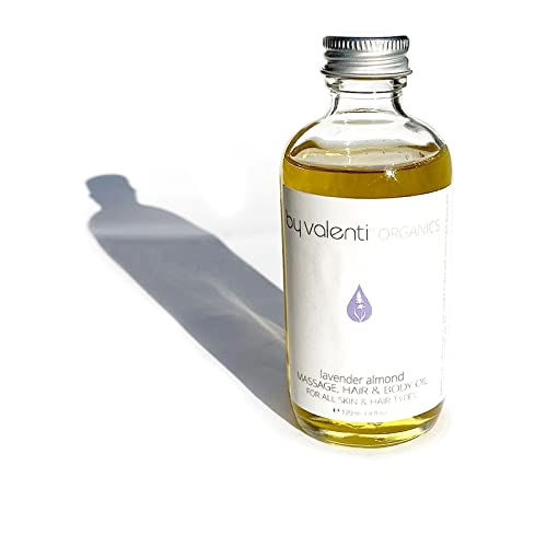 Lavender & Almond Body and Massage Oil - By Valenti Organics
