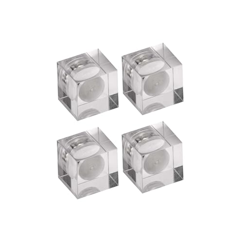 Maul Aimants Cube Transparent Cristal néodyme 4 pièces