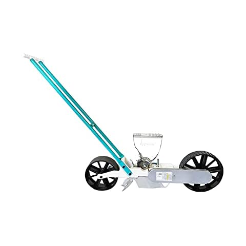 Gmjay Single Row Hand Push Small Manual Farmer Pushes Vegetable Planter Precision Seeder Cover