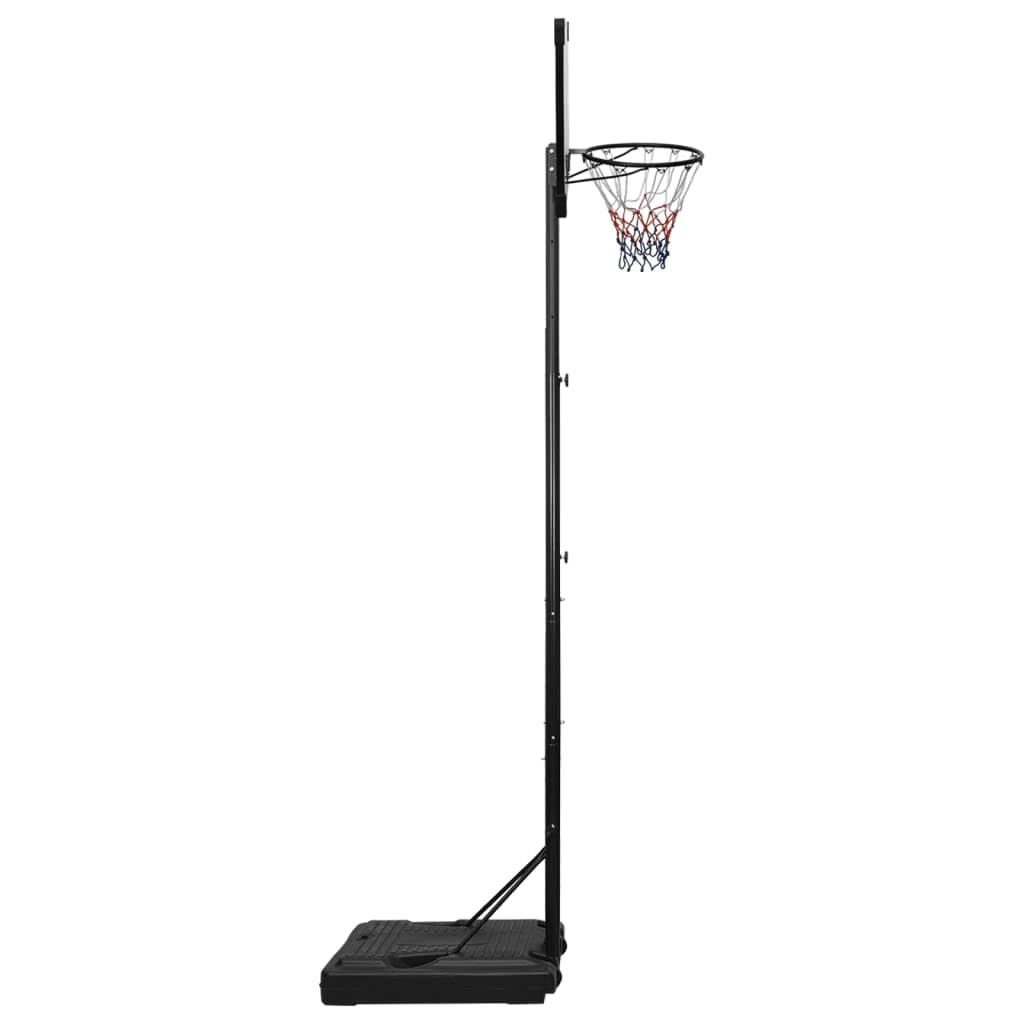 vidaXL Canasta de Baloncesto policarbonato Transparente 280-350 cm