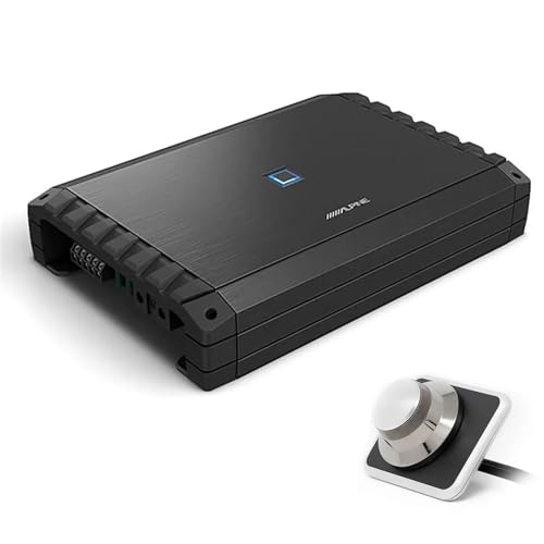 Alpine S2-A55V S-Series 5-Channel 540 Watts Car Audio Amplifier & RUX-H01 Remote Bass Knob Bundle