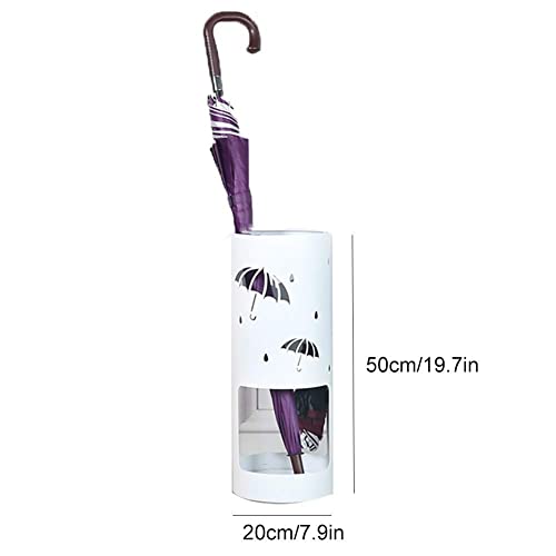 Porte-parapluie en métal pour entrée propre sans flaque d'eau