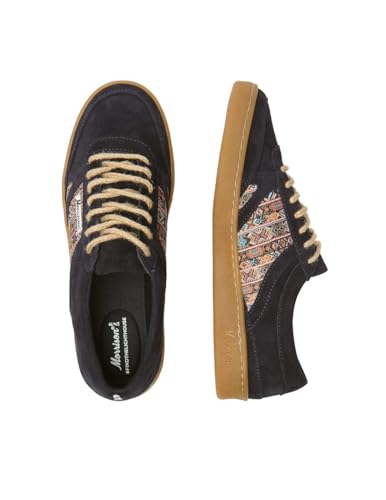 Chaussures Morrison Maya Bleu basket basse en toile bleu 43