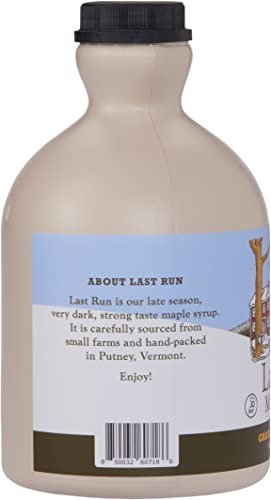 Hidden Springs Maple Last Run Very Dark 100% Pure Maple Syrup Usa/Can #TOP2