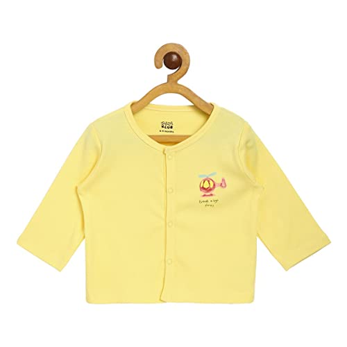 Image of miniklub Infant Boys Pack of 3 Solid Cotton Innerwear Vests