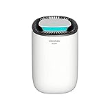Cecotec BigDry 2000 Light - Deshumidificador 300 ml/día, depósito extraíble de 0,6 litros