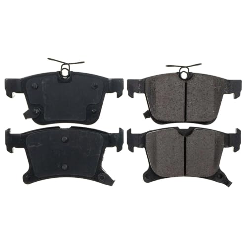 Image of PowerStop Rear Brake Pads for Chrysler Grand Caravan 2021-22 |Pacifica 2017-24 |Voyager 2020-24 - Z17 Ceramic Brake Pads with Installation Hardware, 17-1901