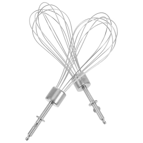 ARTIBETTER 2 piezas Accesorios Batidora Mano Cabezales Batidor Acero Inoxidable para Mini Taladro Batidor Manual para Cocina y Repostería Reutilizable ARTIBETTER 2 piezas Accesorios Batidora Mano Cabezales Batidor Acero Inoxidable para Mini Taladro Batidor Manual para Cocina y Repostería Reutilizable