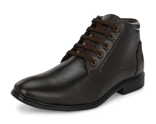 MACTREE PU Leather Men's Formal Ankle Boots