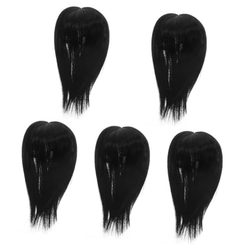 Perruque topper cheveux courts invisible pour masquer perte densité