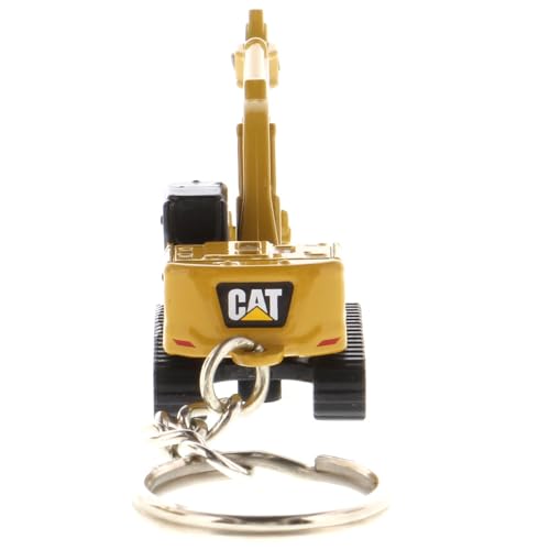 Image of Diecast Masters Cat Micro Scale Construction Vehicle Keychain