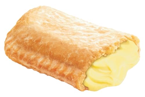 JJ's Bakery Lemon Cream Pie Snack Pies, Individual Dessert, Fresh-Baked, Nut-Free, Kosher Parve, 4 Oz Each (Pack of 12)