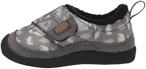 KEEN Kids Howser Low Wrap Casual Comfy Durable Slippers, Steel Grey/Star White, 6 US Unisex Toddler | Image 7