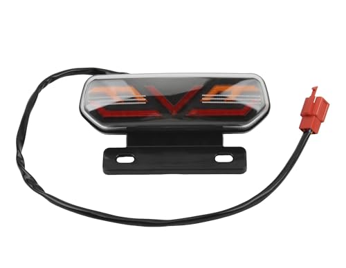 Luces de freno traseras universales de 12V para motocicleta y motocross